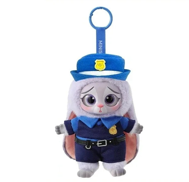 Disney Zootopia Blind Box Nick Judy Vinyl Doll Trendy Surprise Toy Cute Backpack Pendant Children's Birthday Gift