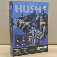 HOT in Stock CT Toys Batman Hush Blue Version Mafex 105 Black Version Dc Bat Man Anime Action Figure Figurine Model Statue Gift