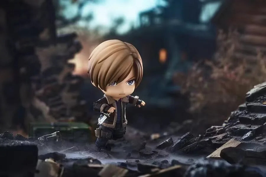 2026 New 10cm Resident Evil Anime Figure #2337 Biohazard Leon S.Kennedy Action Figures Pvc Adult Collection Model Doll Toys Gift