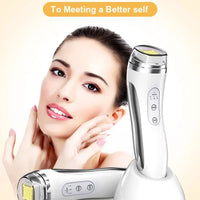Electric Facial Skincare Device – Machine & Replacement Heads