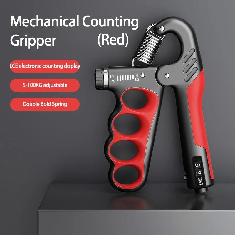 5-60/100/150kg Grip Strength Gym Wrist Expander Hand Strengthener Adjustable Muscle Recovery Fitness Hand Strength Exercise