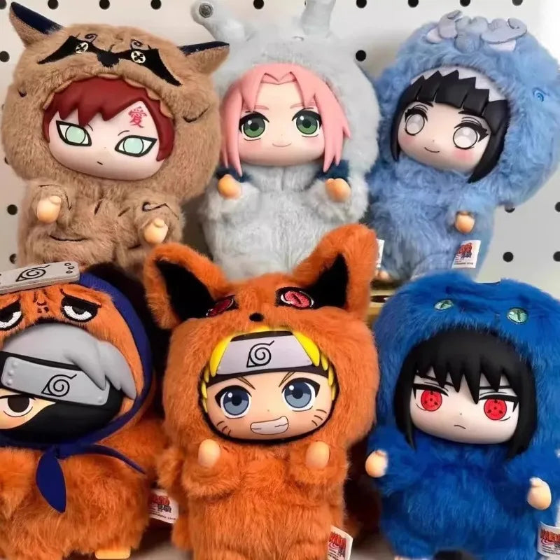 @@ TOPTOY Cartoon backpack pendant, anime peripheral gift box, Naruto Blind box gift, Naruto Shipship Party series
