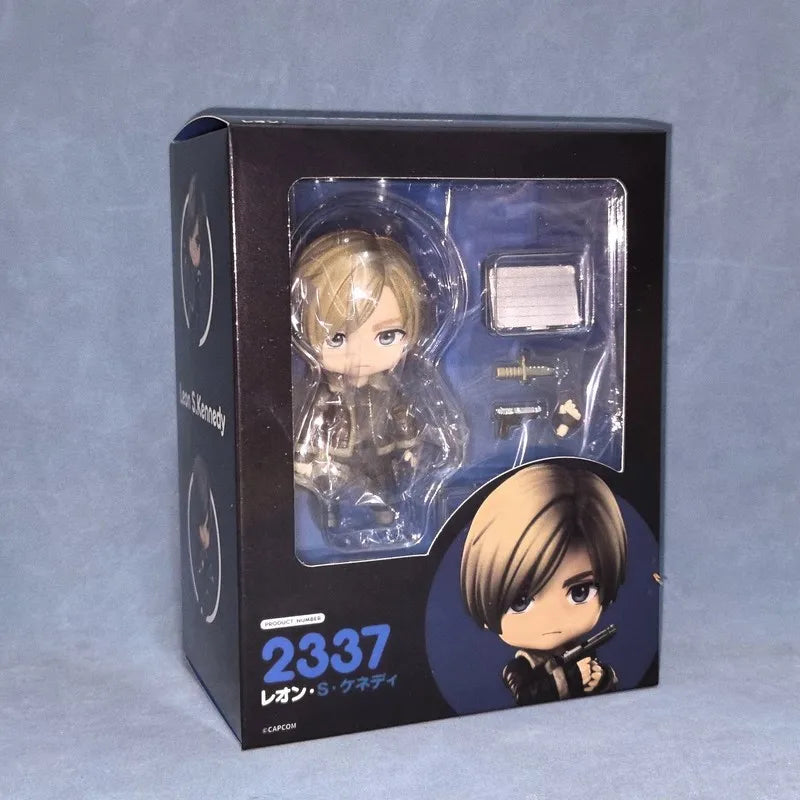 2026 New 10cm Resident Evil Anime Figure #2337 Biohazard Leon S.Kennedy Action Figures Pvc Adult Collection Model Doll Toys Gift