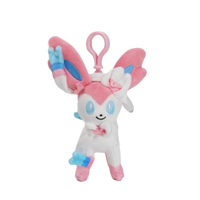 Pokemon Jigglypuff Plusle Minun Clefairy Togepi Mimikyu Kawaii Plush Stuffed Toy Keychain Backpack Pendant Keyring Birthday Gift