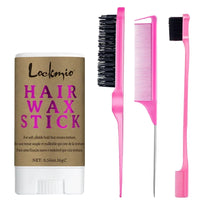 LOCKMIO Women Hair Wax Stick for Wigs Anti-frizz Flyaways Control Styling Wax Long-lasting Smooth Broken Back Hair Pomade Cream