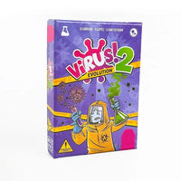 Virus 1 2 3 Board Game: The Ultimate Contagiously Fun Game for Family Parties in Spanish & English