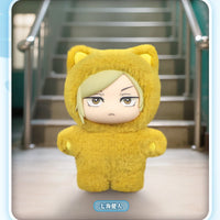 BANDAI Jujutsu Kaisen Battle V2 Cat Paradise Party Series Blind Box Cute Plush Doll Pendant Anime Periphery Surprise Gift