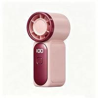 Portable Mini Handheld Fan With 5-Speed USB Rechargeable