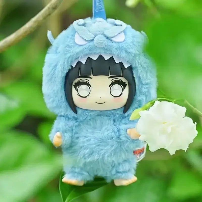 Toptoy Naruto Shippuden Beast Party Series Vinyl Figure Plush-Like Texture Blind Box Chibi Kakashi Sasuke Collectible