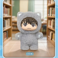 BANDAI Jujutsu Kaisen Battle V2 Cat Paradise Party Series Blind Box Cute Plush Doll Pendant Anime Periphery Surprise Gift