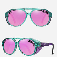 PIT VIPER Men Cycling Glasses MTB Bicycle Eyewear UV400 Road Bike Goggles Windproof Sport Women Sunglasses