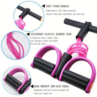 6-Tube Resistance Band Set for Full-Body Home Workouts