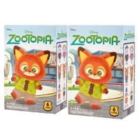 Disney Zootopia Blind Box Nick Judy Vinyl Doll Trendy Surprise Toy Cute Backpack Pendant Children's Birthday Gift
