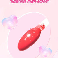 6 Pieces Glass Mirror Lip Gloss Set Hydrating Lightweight Lip Balm Glossy Shimmer Sheer Tint Peach Cherry Pink