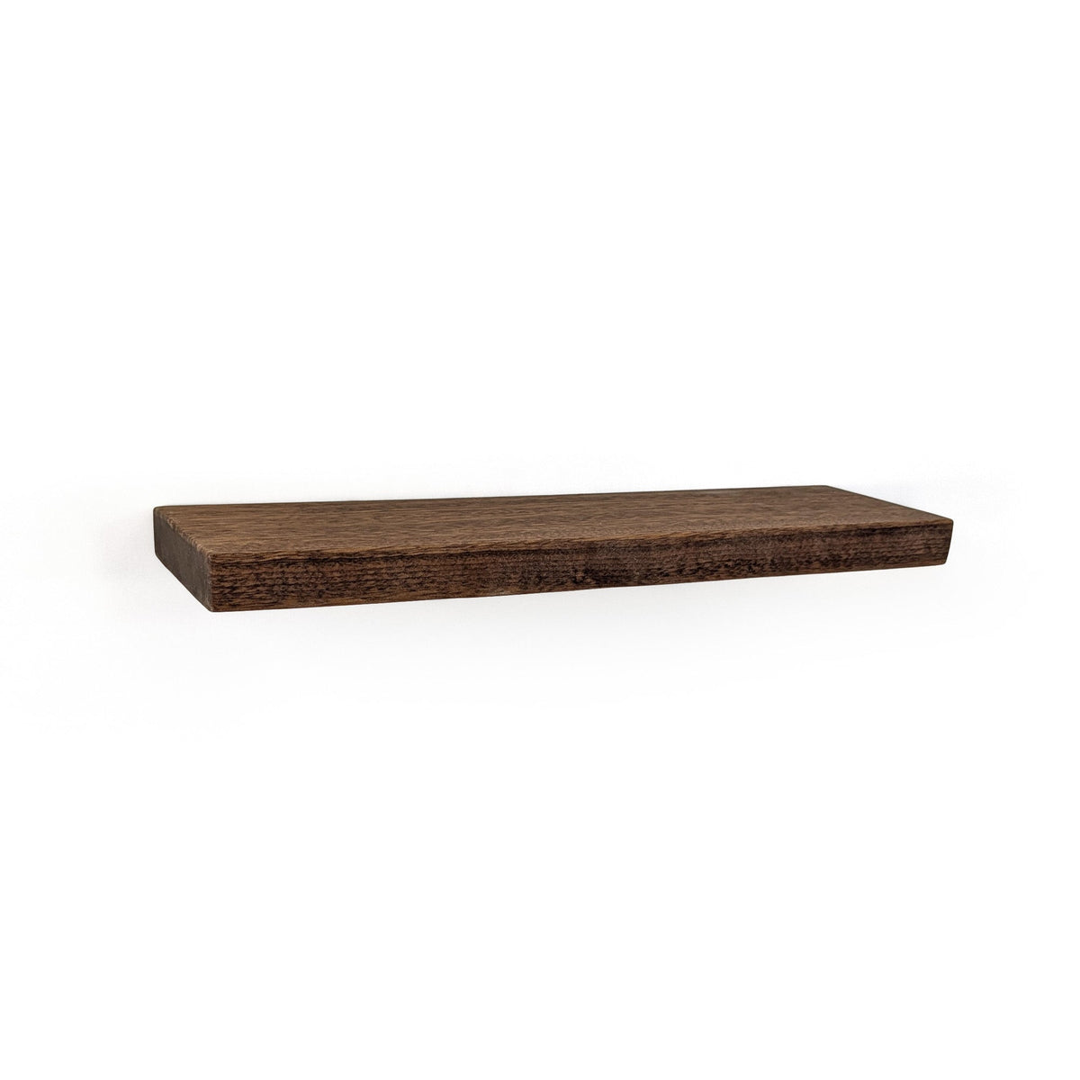 Thin Mahogany Floating Shelf in 6" to 36" lengths