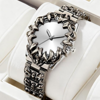 Gothic Watch for Men – Unique Stainless Steel Wristwatch | Waterproof Quartz Movement