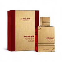 Al Haramain Amber Oud Ruby Edition Eau de Parfum Unisex Perfume for Women & Men Long perfume bottle and packaging