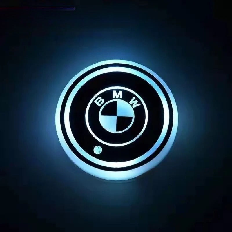 2PCS LED Car Coasters
