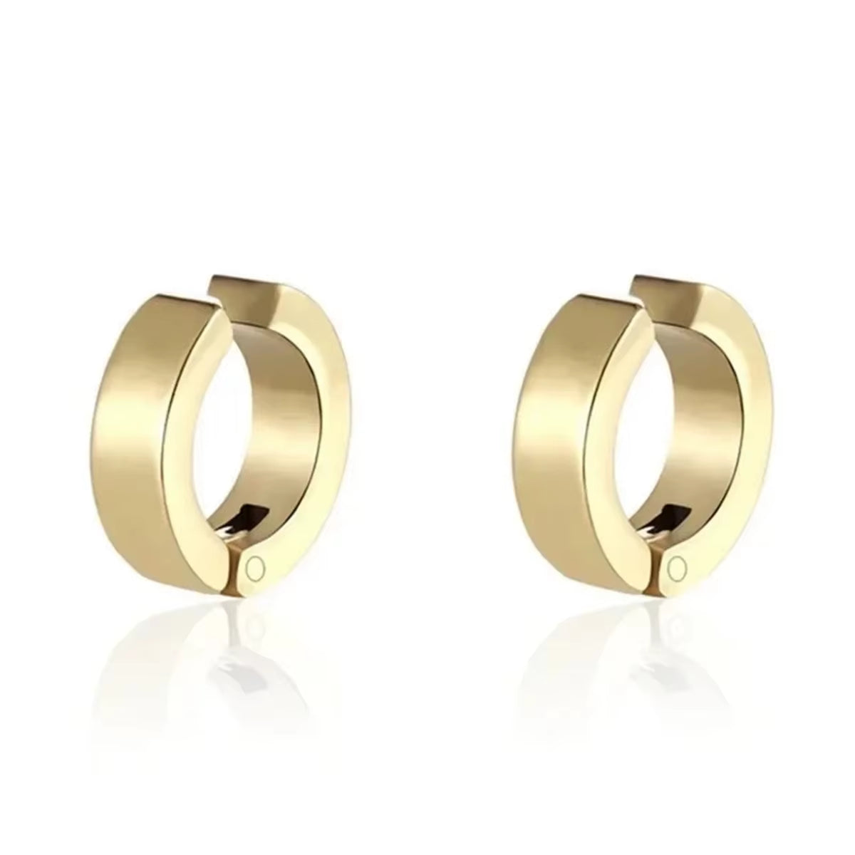 2-Piece Magnetic Clip-On Stud Earrings – Non-Piercing