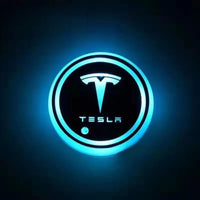 2PCS LED Car Coasters