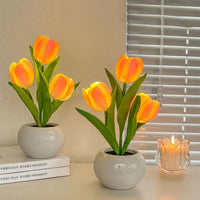 LED Tulip Flower Lamp – Aesthetic Night Light for Bedroom | Perfect Gift Idea