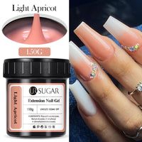 150g UV/LED Hard Nail Extension Builder Gel – Pink/White