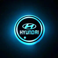 2PCS LED Car Coasters