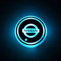 2PCS LED Car Coasters