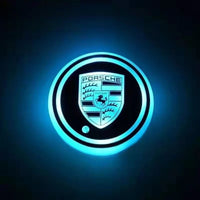 2PCS LED Car Coasters