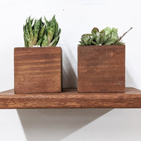 Thin Oak Floating Shelf in 6" to 36" lengths