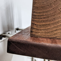 Thin Oak Floating Shelf in 6" to 36" lengths