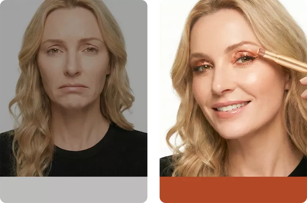 3-Color Matte Earth-Tone Eyeshadow Stick