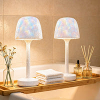 Waterproof Shower Lamp Rechargeable LED Ocean Projector Outdoor Table Lamps