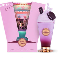 Armaf Delights Yum Yum Eau de Parfum Sp Women perfume bottle and packaging