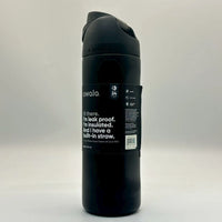 Owala FreeSip 24oz Stainless Steel Water Bottle Very Very Dark Top Quality