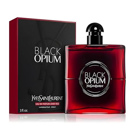 Yves Saint Laurent Opium Black Over Red Eau de Parfum Spray, 3.0 oz (90ml), Women
