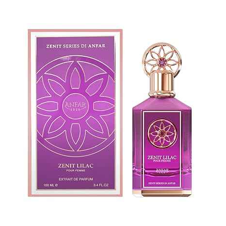 Anfar Zinat Lilac Eau de Parfum Spray, 3.4 oz (100ml), Women